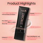 Strobe Cream Gold Face Illuminator & Primer For Dewy Glow, Hydration, Non-Comedogenic (All Skin Types) 30g - Available at AfnoBazar Nepal