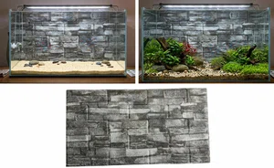 3D aquarium background 16"/28" - Available at AfnoBazar Nepal