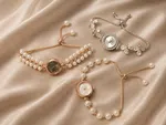 ashion Elegant Bracelet Watch Adjustable Rhinestone Quartz Watch Chain Pendant Wrist Watch Women Girls - Available at AfnoBazar Nepal