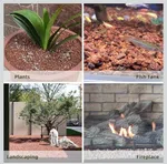 (1 Kg) Natural Volcanic Red Lava Rocks, Versatile Pebbles for Fish Tank Landscaping, Succulent Planters, Vase Filler & Garden Accents, Indoor Outdoor Gas Fyre Pits Fyreplaces - Available at AfnoBazar Nepal