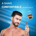 Wetell 6-Blade Disposable Razor for Men with 10 Extra Cartridges Refill Pack - Available at AfnoBazar Nepal