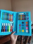 42 Pcs Color Box Collection Set for Kids - Multi-Color Art & Craft Stationery Kit - Available at AfnoBazar Nepal