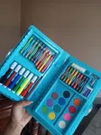 42 Pcs Color Box Collection Set for Kids - Multi-Color Art & Craft Stationery Kit - Available at AfnoBazar Nepal