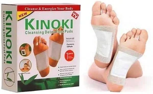 Kinoki Cleansing Detox Adhesive - Kinoki Foot Pads for Personal 10Pads - Available at AfnoBazar Nepal