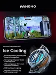 MEMO CX07 Magnetic Semiconductor Phone Cooler Fan 15W RGB Mobile Cooling Fan for Gaming Phones & Tablets - Available at AfnoBazar Nepal