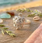 PURE SILVER KACHHUWA RING 21 - Available at AfnoBazar Nepal