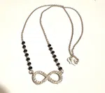 PURE SILVER INFINITY POTE MANGALSUTRA - Available at AfnoBazar Nepal