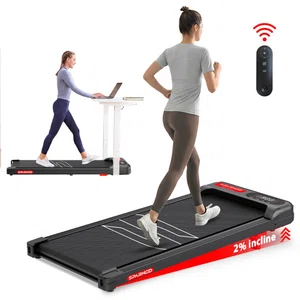 Sparnod Fitness STH-3002 Home Use Walking Pad & Treadmill Compact Ultra-Slim , Ready to Use , Shock Absorption, , LED Display , 100 Kg Capacity - Available at AfnoBazar Nepal