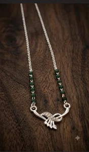 PURE SILVER POTE MANGALSUTRA FOR WOMEN - Available at AfnoBazar Nepal