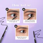 Hilary Rhoda Slay All Day Kajal | Long-Lasting & Waterproof | Smudge-Proof & Transfer-Proof | Deep Black Matte Finish | Intense Pigment | Retractable Kajal Pencil for Eyes | 0.35g - Available at AfnoBazar Nepal