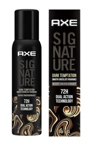 AXE Signature Dark Temptation Body Deodorant – Smooth Chocolate Fragrance, Long-Lasting Freshness for men 200ml - Available at AfnoBazar Nepal