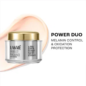 Lakmé Perfect Radiance Day Gel Crème with 10% Niacinamide Resorcinol Complex & Antioxidants – Pigmentation Treatment & Skin Brightening Day Cream – 50 g - Available at AfnoBazar Nepal