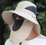 Universal Men & Women Bucket Hats, Sun Hats, Rava Barak, Neck Fisherman's Brim, Durable Wide Sunscreen, Flap Cap Set, Fishing Hats - Available at AfnoBazar Nepal