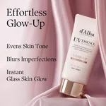 d'Alba Piedmont Italian White Truffle Waterfull Essence Sunscreen - 50ml | Vegan Broad Spectrum SPF 50+ | Lightweight, No White Cast, Dewy Glass Skin Finish | Premium Korean Skincare - Available at AfnoBazar Nepal