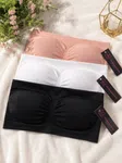 Tube Top/Tube Bra With Detectable Pad, Strapless, Seamless Bra For Women - Available at AfnoBazar Nepal