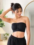 Tube Top/Tube Bra With Detectable Pad, Strapless, Seamless Bra For Women - Available at AfnoBazar Nepal