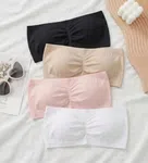 Tube Top/Tube Bra With Detectable Pad, Strapless, Seamless Bra For Women - Available at AfnoBazar Nepal