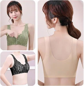 Women's Non-Wired Front Open Maternity Nursing Feeding Bra for Women Post Pregnancy Easy to Breastfeed Maternity Bra - Available at AfnoBazar Nepal