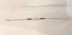RAKSHABANDHAN SILVER TRISHUL DAMARU HANDCHAIN - Available at AfnoBazar Nepal