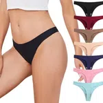  Women's Seamless Thongs Chic, Low Rise Underwear, Invisible Panties Multipack Pack of 2 - Available at AfnoBazar Nepal