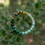 Money • Wealth • Prosperity • Abundance • Success Custom Size Round Smooth Stretch (8mm) Natural Gemstone Crystal Energy Bead Bracelet - Available at AfnoBazar Nepal