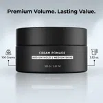 Dasher Professional Premium Cream Pomade Hair Wax for Men | Medium Hold & Natural Medium Shine Hair Styling Cream 100g - Available at AfnoBazar Nepal