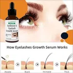 Eyebrow And Eyelash Growth Serum For Long And Thick Eyebrow And Eyelash 30ml - Available at AfnoBazar Nepal