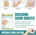 Multipurpose Silicon Gel Sheets for Professional Scar Removal for C-Section, Surgery, Burn, Keloids 4cm X 150cm - Available at AfnoBazar Nepal