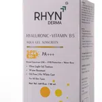 RHYN Derma Aqua Gel Sunscreen SPF 50+ PA+++ with Hyaluronic Acid and Vitamin B5 - 50 ml image 3