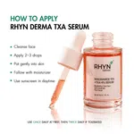 RHYN Derma TXA Face Serum with 10% Niacinamide and 4% Tranexamic Acid - 30 ml image 6