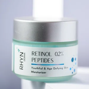 RHYN Derma Retinol Moisturizer with 0.2% Retinol and Peptides - 100 ml
