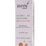 RHYN Derma Vitamin C Face Cleanser with 10% Vitamin C and Niacinamide - 100 ml image 1