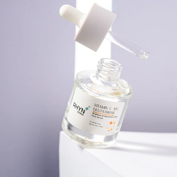 RHYN Derma Vitamin C Face Serum with 10% Vitamin C and Glutathione - 30 ml