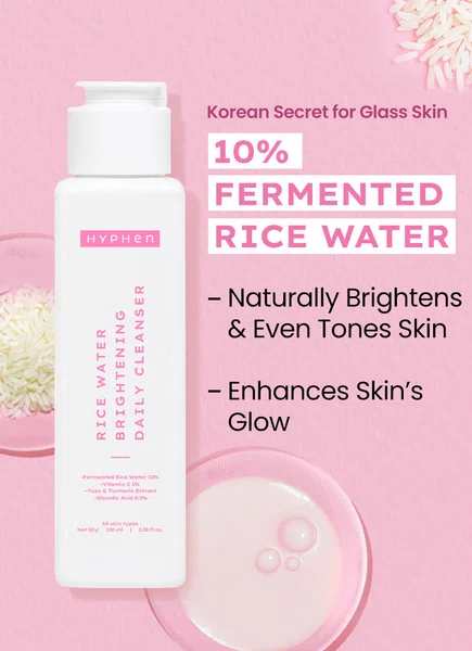 Rice Water Brightening Daily Cleanser 50 ml - Available at AfnoBazar Nepal