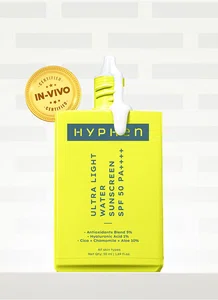 1% Hyaluronic Ultra Light Water Sunscreen SPF 50 PA++++ 50 g - Available at AfnoBazar Nepal