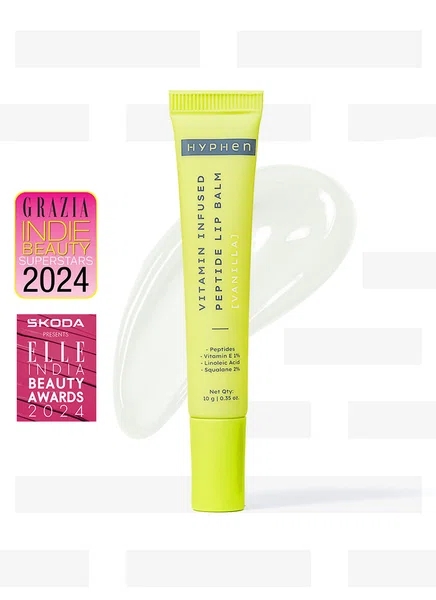 Vitamin Infused Peptide Lip Balm Vanilla 10 g - Available at AfnoBazar Nepal