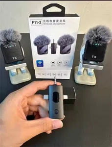 F11-2 Wireless Microphone Hands Free Wireless Microphone Wireless Microphone Connector 3 in 1
