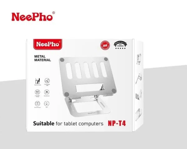 Neepho Np-T4 Tablet Computer And Laptop Stand - Available at AfnoBazar Nepal