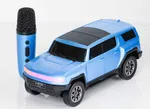 New Off-Road SUV Car Rgb Speaker Karaoke Set with Mic 10W Blue Tooth Speaker for Party Portable Subwoofer Sound System P378 - Available at AfnoBazar Nepal
