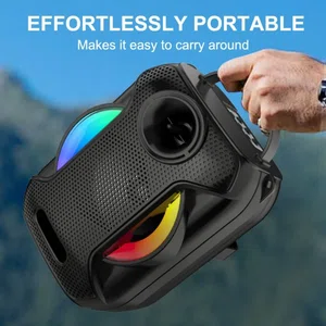 Sing-e ZQS-W4108 Portable Bluetooth Karaoke Speaker with 2 Wireless Microphones - Available at AfnoBazar Nepal