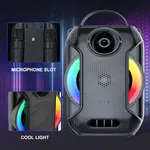 Sing-e ZQS-W4108 Portable Bluetooth Karaoke Speaker with 2 Wireless Microphones - Available at AfnoBazar Nepal