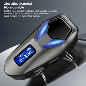 K12 Zinc Alloy Helmet Headphones with FM Radio and LCD Display