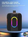Kisonli K27 Portable Bluetooth Speaker, 8W with 1800mAh Battery and RGB Light image 2