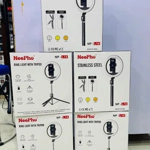 NeePho NP-L14 Ring Light with Tripod Stand and Bluetooth Remote