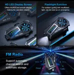 Q30 Pro Helmet Intercom Headphones with Bluetooth 5.4 and Colour Display image 1