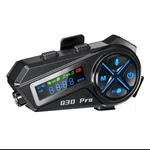 Q30 Pro Helmet Intercom Headphones with Bluetooth 5.4 and Colour Display image 4