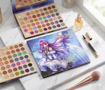 63-Color Nude Eyeshadow Palette with Matte and Shimmer Shades image 3