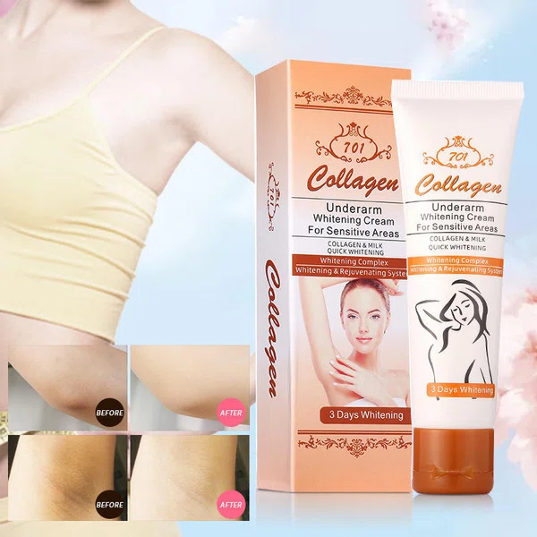 701 Collagen Underarm Whitening Cream, 50g