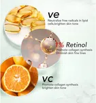 AIKE Boost Luster Retinol Firming 2-in-1 Face Cream with 1% Retinoid, Vitamin C and E image 6