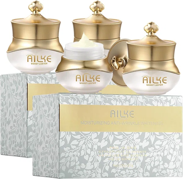 AILKE 2-in-1 Anti-Wrinkle Cream Set, 20g + 20g, Day and Night Duo